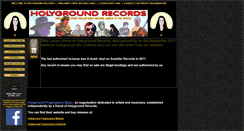 Desktop Screenshot of holyground.co.uk